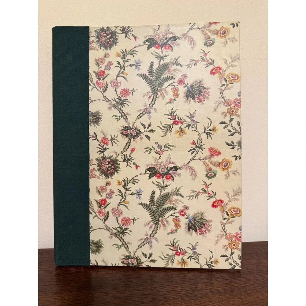 Vintage 90s Paperchase London 2 Ring Binder Journal Notebook Floral ChintzUnused